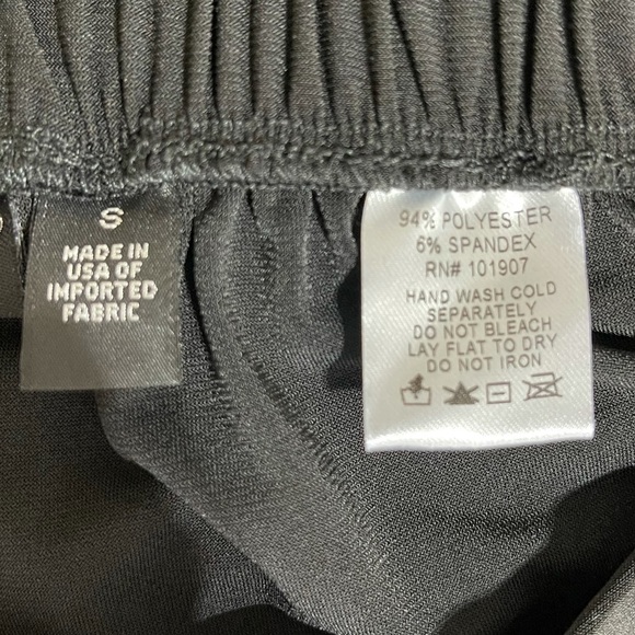 CITIKNITS Liquid Knit Black Pants Sz S. - Picture 8 of 9